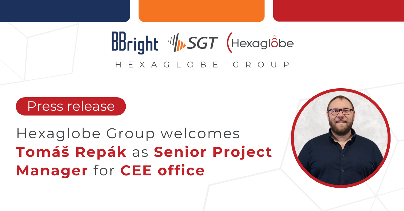 Hexaglobe Group welcomes Tomáš Repák as Senior Project Manager for CEE office